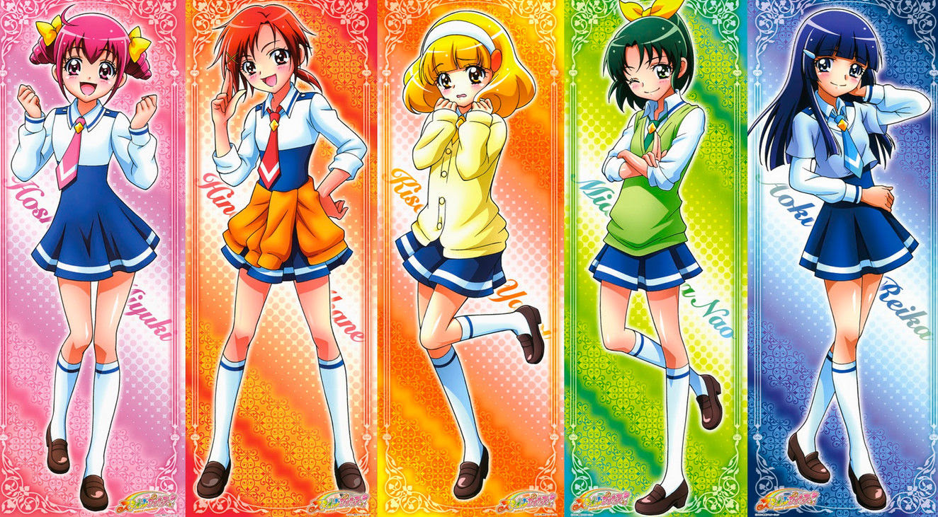 スマイルプリキュア の仲良し5人組いいよね アニメのにゅーす