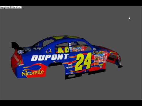 jeff gordon car crash. Nascar 09 - Jeff Gordon Dupont