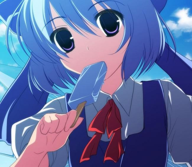 チルノ 画像 東方project キャラクター画像 アニメあーる
