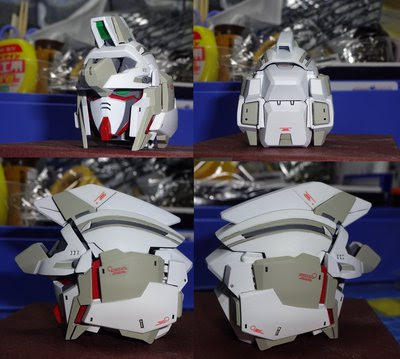 Nal ガンプラ メガサイズ Mega ユニコーンガンダム 塗り分け その4 ヘッド