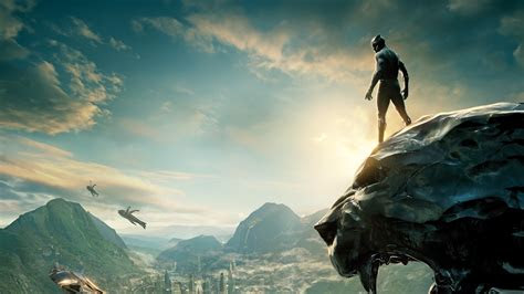 wallpaper black panther  hd  movies