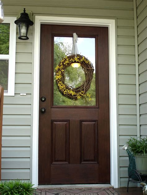 For many people, the kitchen is the heart of the home. Chocolate brown front doors! - Front Door Freak