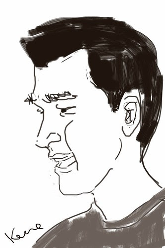 iPhone drawing