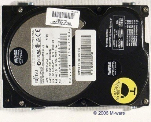 amazon : 4,3GB AT HDD Fujitsu MPB3043AT IDE ID4733