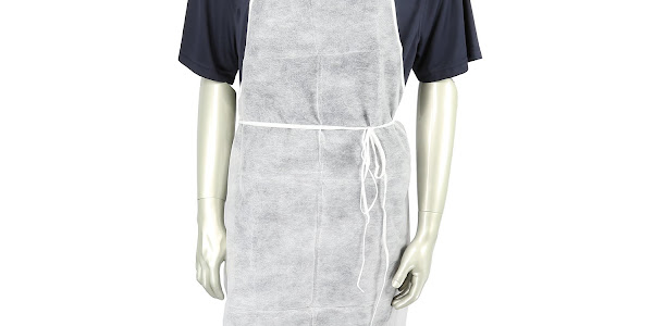 Royal Polypropylene Aprons 30G, 28 Inch x 36 Inch, Box of 100