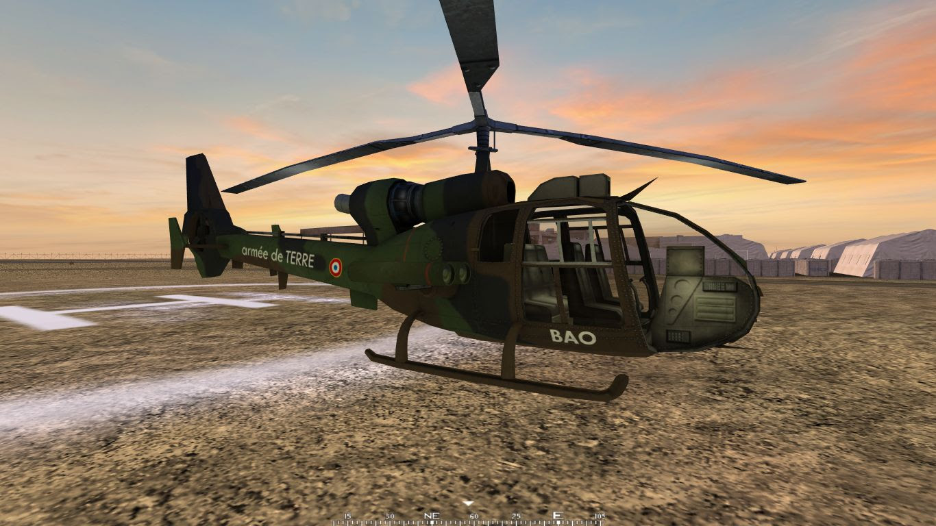 Project Reality SA 341 Gazelle f r French Forces BF Project Reality SA 341 Gazelle f r French Forces BF