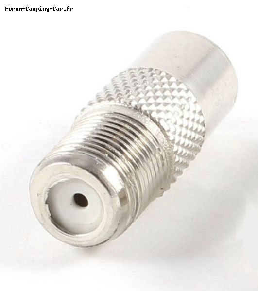 TV adaptateur coaxiale antenne F DVB-T