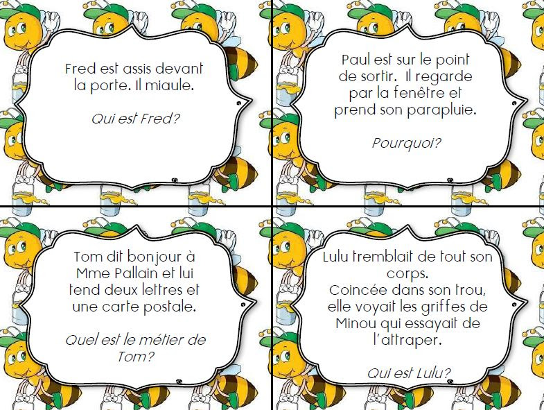Pour Travailler L Implicite En Ce1 Zaubette