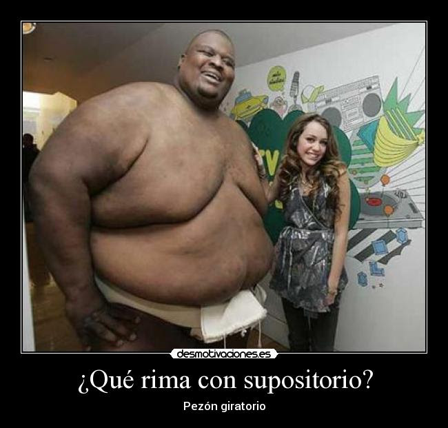 ¿Qué rima con supositorio? | Desmotivaciones