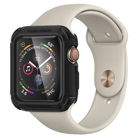 Battery, charger, usb cable, quick start guide . Apple Watch Series SE / 6 / 5 / 4 (44mm) Case Tough Armor