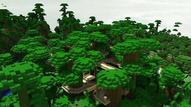 Ewoks village Minecraft Project