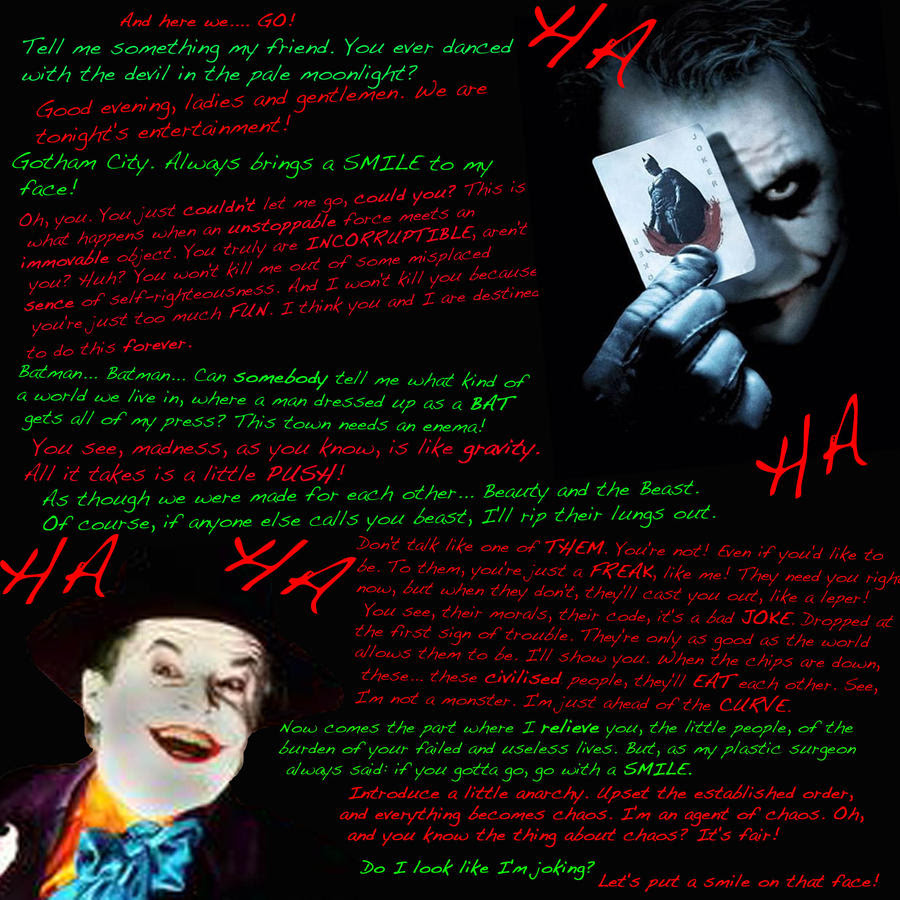 Famous Joker Quotes Batman QuotesGram Famous Joker Quotes Batman QuotesGram