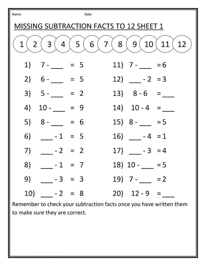 Maths for 6 Year Olds Worksheets | Year 7 maths worksheets, Year 7 ...