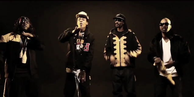 The official remix is called “Black and Yellow (G-Mix)” and features Snoop 