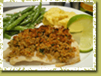 Orange Crusted Snapper