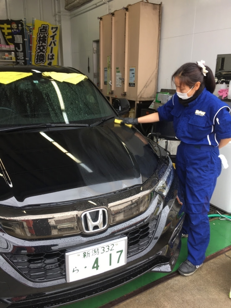 撥水コートはフロントガラスの凍結防止にもオススメ 新潟市24時間ガソリンスタンド Eneos Dr Driveセルフ亀田ssのニュース まいぷれ 新潟市