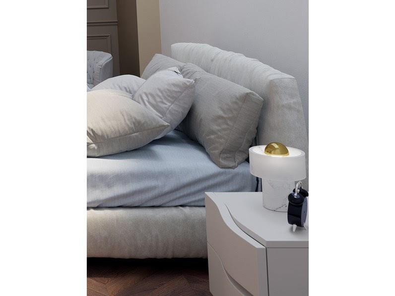 Letto matrimoniale moderno Piuma Giessegi a prezzo ribassato