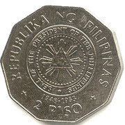 2 Piso (Elpidio Quirino) – obverse