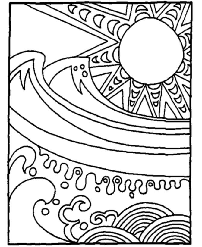 summer coloring pages to download and print for free