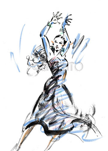 水墨画イラストレーター渡邊ちょんとwow Chonto Illustration