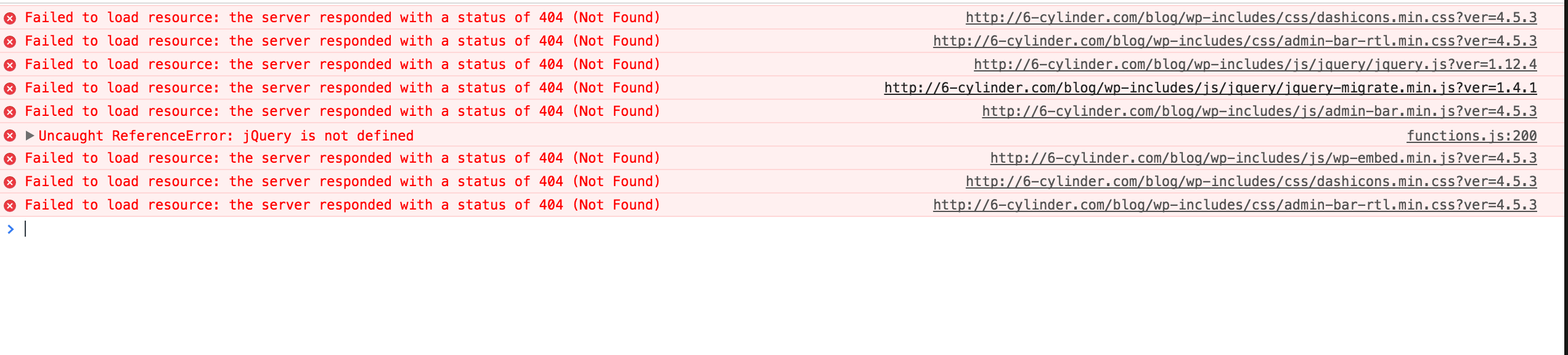 errors