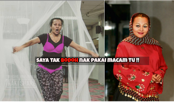 Pakai Bra Macam Orang Bodoh,Ini Komen Ellie beritamalay3.blogspot.com