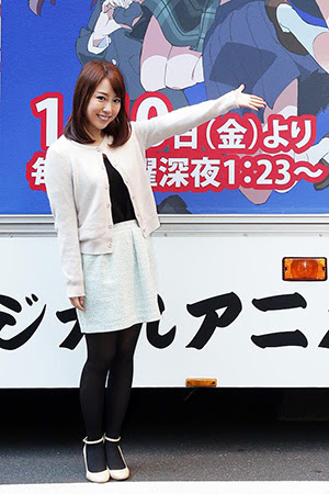 News テレビ東京３大オリジナルアニメ スペシャルコラボアドトラック 12月25日 水 発進 Wake Up Girls