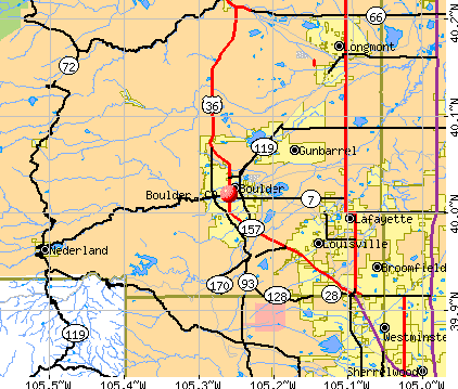 map of boulder co Boulder Colorado Co Profile Population Maps Real Estate
