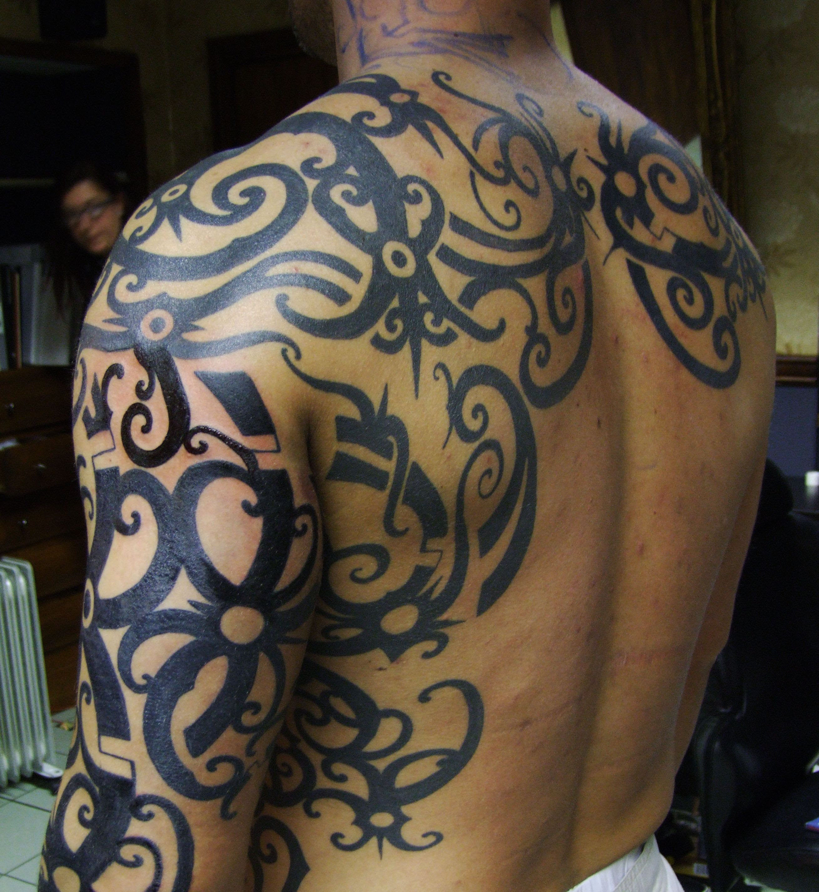 Gambar Tato  Dayak Di Tangan  AR Production