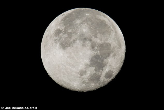 Today marks the last time a full moon (pictured) will fall on a Friday the 13th date for 35 years until 13 August 2049. The event is extremely rare, occurring only once every 20 years on average. The full moon is visible across most of the world including the UK and Eastern US on the 13th