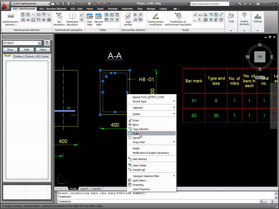 metric rebar table Structural Reinforcement AutoCAD Tutorial: Detailing 2011 metric rebar table Structural Reinforcement AutoCAD Tutorial: Detailing 2011