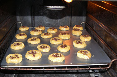Cookies au four