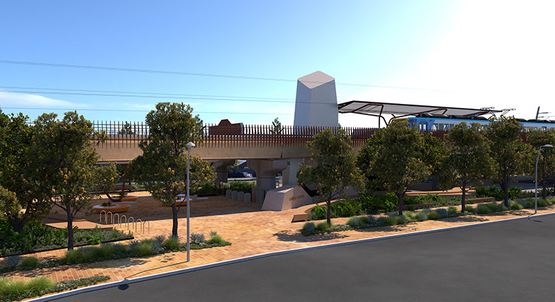 Southern Program Alliance Level Crossing Removal Authority Lxra Carrum Station Scenery