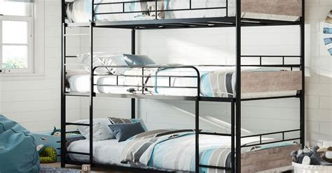 A twin bed can be a great solution to a small room. Better Homes & Gardens Triple Bunk Bed Just $295 Shipped