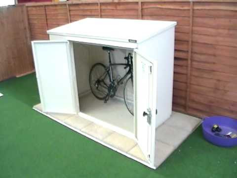 6x3ft Bike Shed - The Addition Bike Storage Unit from 