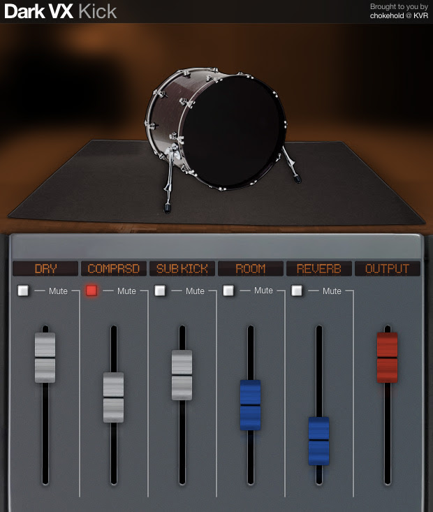 Download Free Acoustic bass drum plug-in: Dark VX Kick by ...