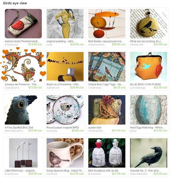 birds eye view treasury