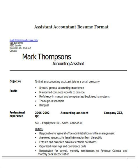 accountant resumes    premium templates