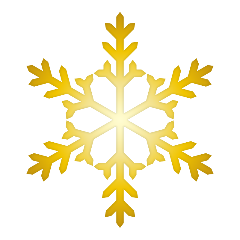 クリスマス 雪07 ゴールド 商用ok フリー素材集 ナイスなイラスト