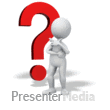 Question Mark Serious Thinker - PowerPoint Animation