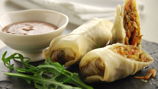 Spring Rolls With Plum Sauce Recipe
