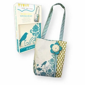 Tote Bag DIY kit Blue | Making: Purses and Wallets | Pinterest