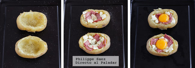 Papas Rellenas Huevo Prep