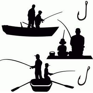 Free Free 157 Man And Woman Fishing Svg SVG PNG EPS DXF File