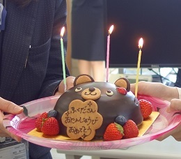 バースデイケーキ 岡山市のパンとスイーツ 道草日記
