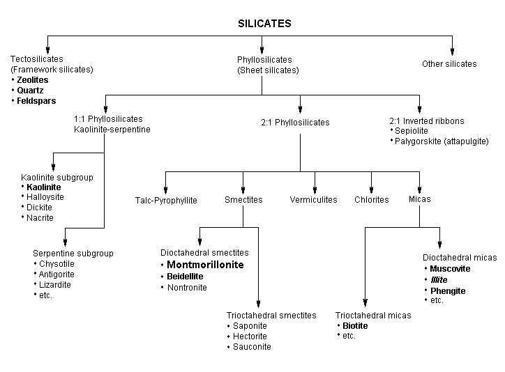 Bentonite Kaolin And Selected Clay Minerals Ehc 231 2005 - 