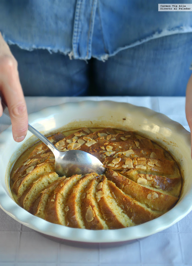 Pudding sencillo de roscón de Reyes