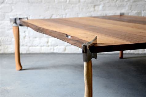 Save on round coffee tables. Woodsman Axe Table - Duffy London