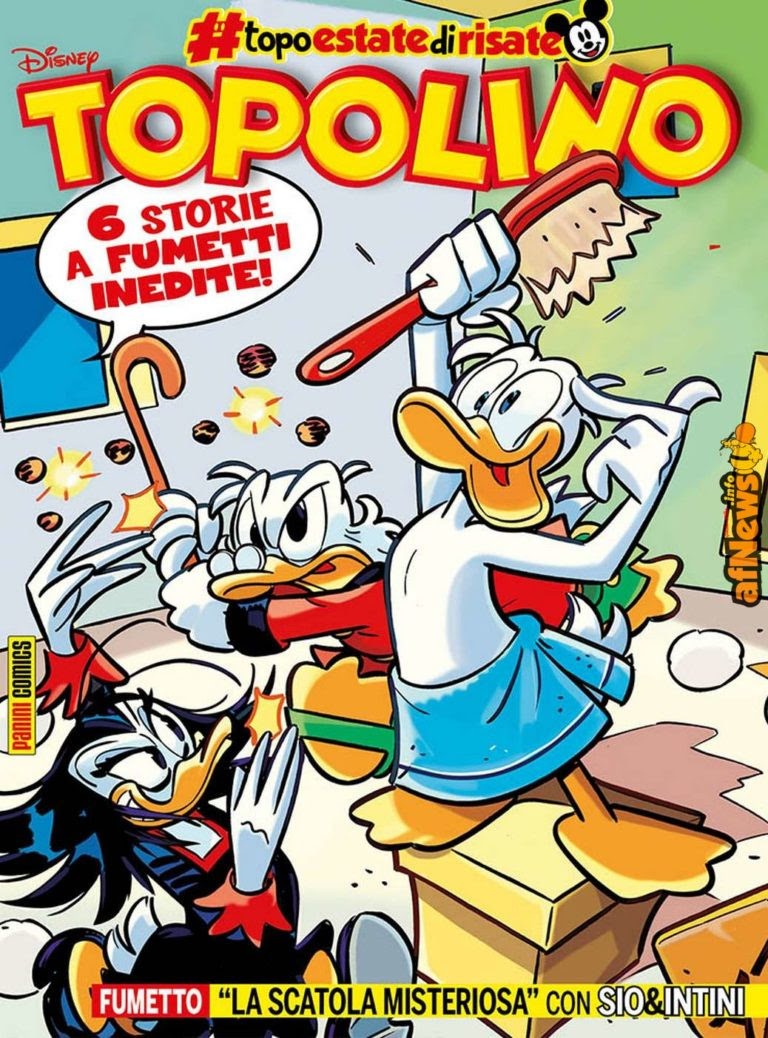 Topolino 3219: Reginella 2, Indiana Pipps e altro!