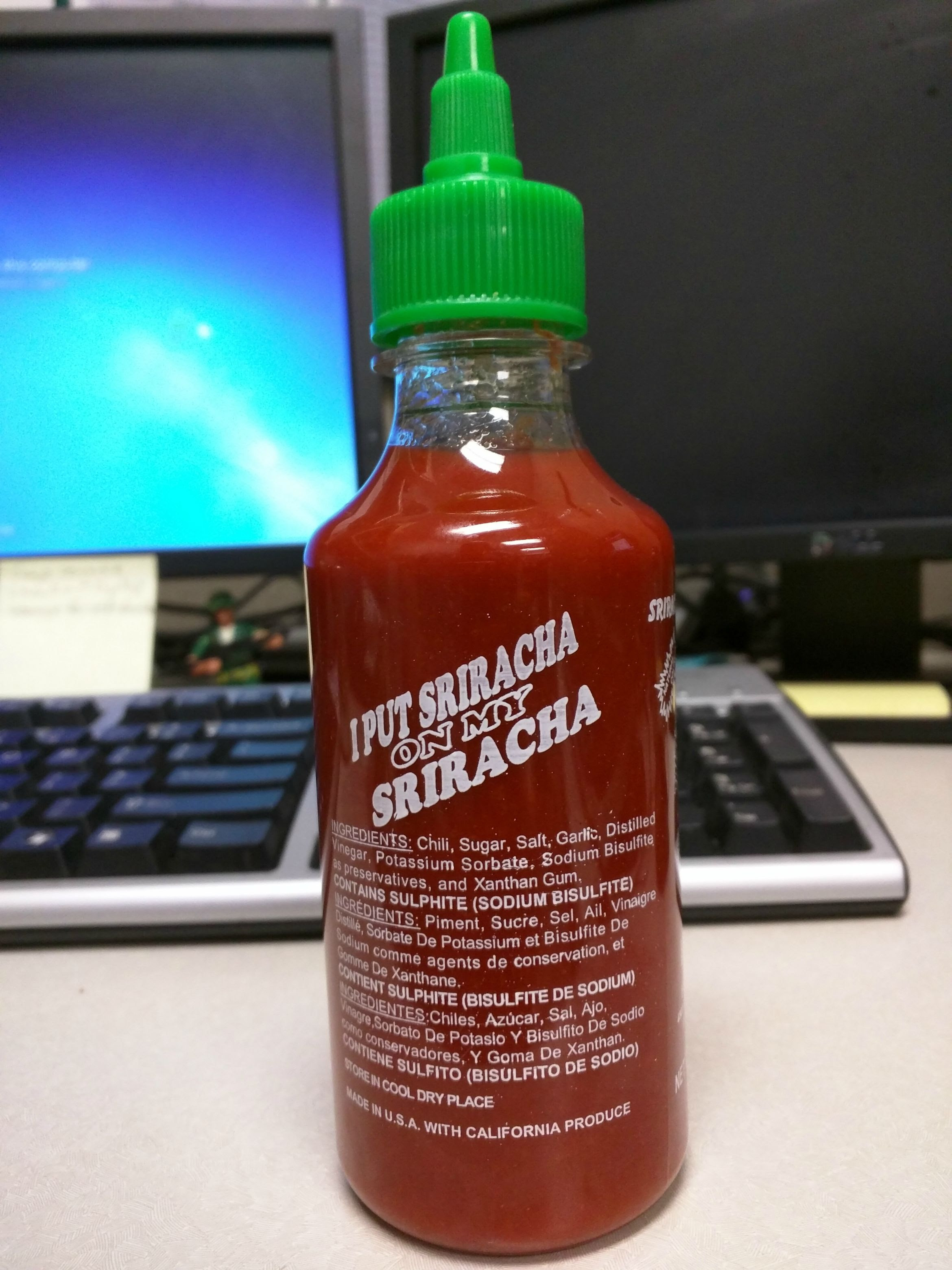 Image result for i sriracha on my sriracha